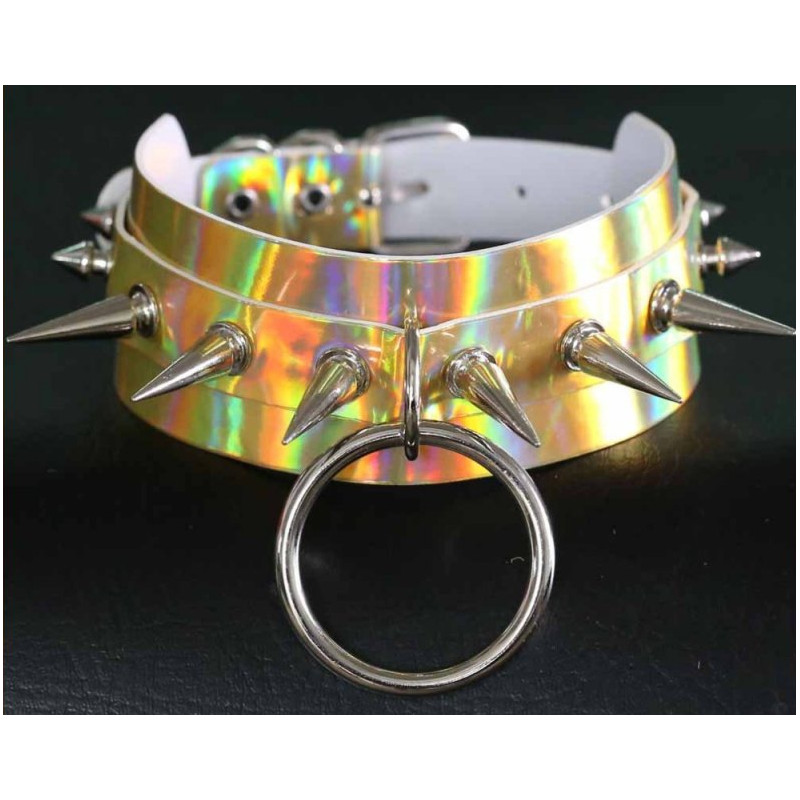 Joy Jewels Collier à pointes Strobo Laser Doré